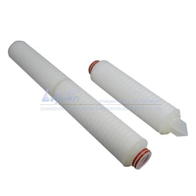 China OD 70mm DOE Thread 0.2 Micron Pleated PP Filter Element for sale