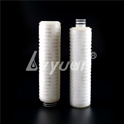 China Hydrophobic 40inch Air PTFE Vent Filter 222 Fin PTFE Water Filter for sale