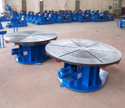 China Height Adjustable Electric Turntable 20ton Horizontal Welding Turntable for sale