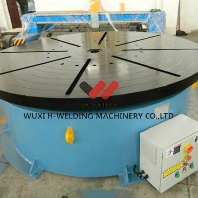 China Pipe Rotary Welding Turntable For Heavy Duty Loading Turning Revolve Table for sale