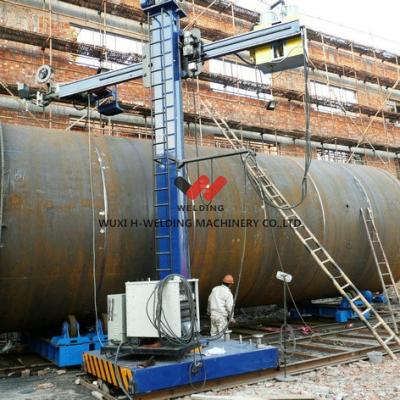 China VFD Rotary Vessel Column Boom Welding Machine For Marine Building for sale