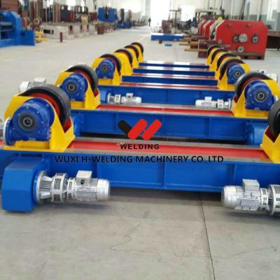 China Electrical 10000kg Lead Screw Pipe Welding Rotator For Pressure Vessel for sale