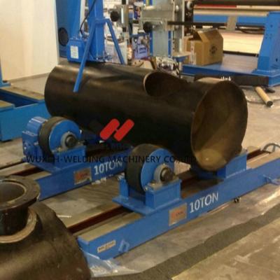 China 40 Ton Lead Screw Tank Welding Rotators For Pressure Vessel Welding Roller for sale