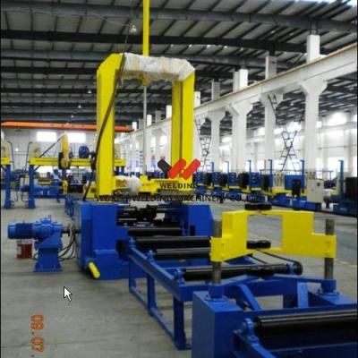 China Automatic H Beam Assembly Machine CO2 Tack Welding AC Inverter Beam for sale