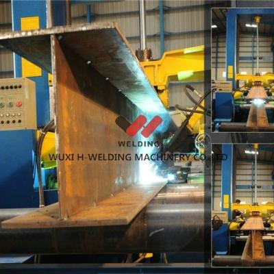 China H Beam Automatic Assembly Machine For Web Height 1800mm Beam for sale