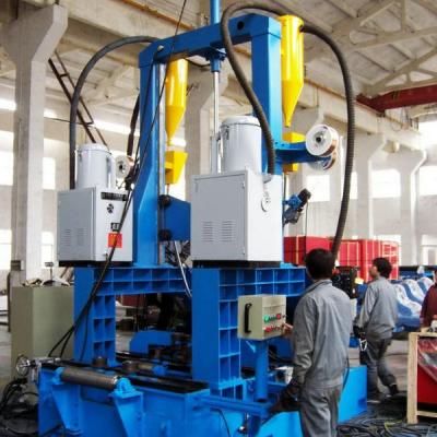 China Automatic Welding H Beam Production Line Automatic SAW MIG MAG Assembly Welding Straightening en venta