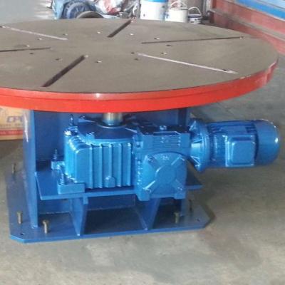 China Tank Pipe Welding Positioner Turntable High Speed Blue Auto for sale