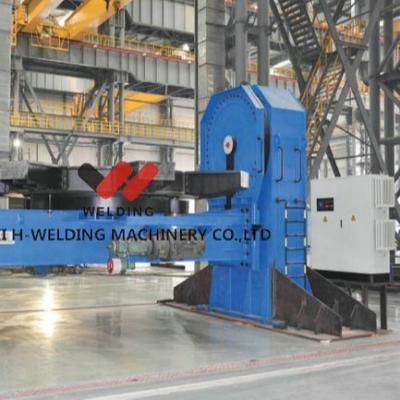China 1.5 Rpm Head and Tail Pipe Welding Positioners 800mm Worktable for sale