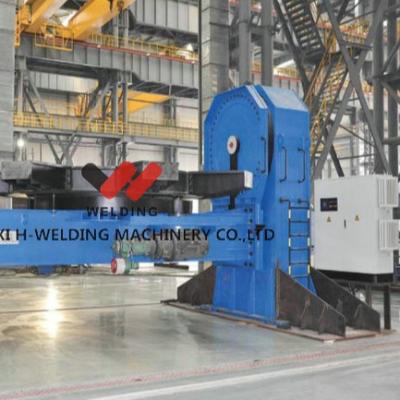 China 1.5 Rpm Head Tail Rotary Welding Positioner 800mm Worktable For Marine Building for sale