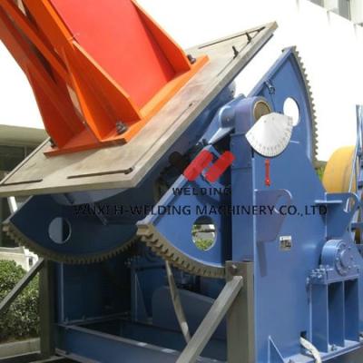 China 3 Axis Lifting Elevating Welding Positioner Blue Pipe Tube Vessel Positioning for sale