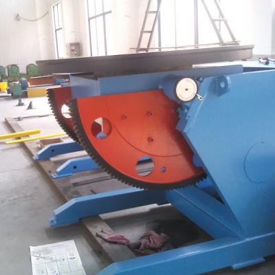 China Self Adjustable Pipe Welding Turning Table Vessel Loading T Slots For Clamping for sale