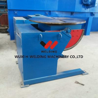 China Single Bed Rotary Welding Positioner 1.2ton Automatic Siemens Tank Vessel for sale
