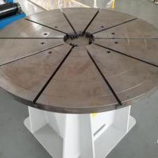 China 50Ton Horizontal Rotary Welding Turntable VFD Control for sale