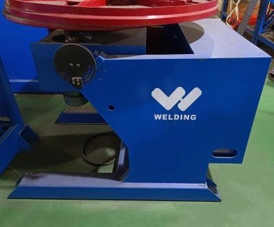 China Steel Turning Rotary Welding Positioner Adjustable Table For Pipe for sale