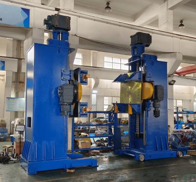 China Single Axis Rotary Welding Positioner 15tons Head And Tail Stock for sale