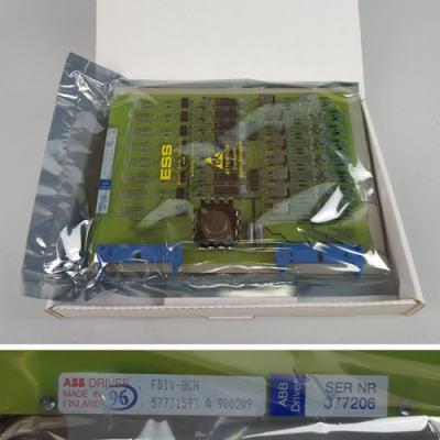 China FDIV8CH ABB Drives FDIV-8CH Power Link Interface Board PLC Spare Parts 57771593 A for sale