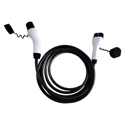 China GB/T 32A EV Charging Extension Cable 7KW SAE J1772 Extension Cord for sale