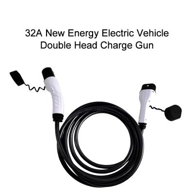 China 22KW EV Charging Extension Cable 32A Electric Car Charging Extension Cord for sale