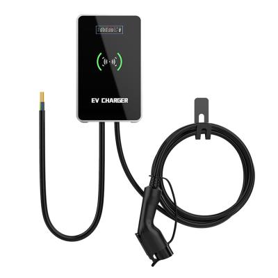 China Ethemet Communication Wall Box EV Charger 7KW Electric Car Type 2 Charger for sale