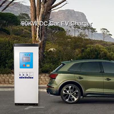 China Commercial  Fast Charging Station 90 KW DC Car EV Charger Station CE for sale