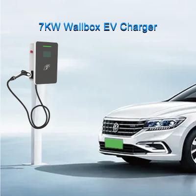China CE Chargepoint Home Wifi Enabled Wall Box EV Charger Level 2 240V 32A For All EVs for sale