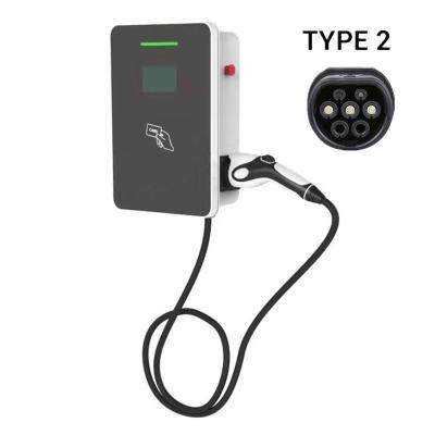 China APP Control AC EV Charging Station OCPP1.6J Level 2 J1772 Type Home Charger for sale