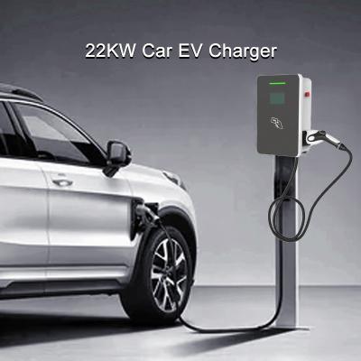 China 380vac Electric Vehicle Home Charger Self-Diagnostic CE 22KW for sale