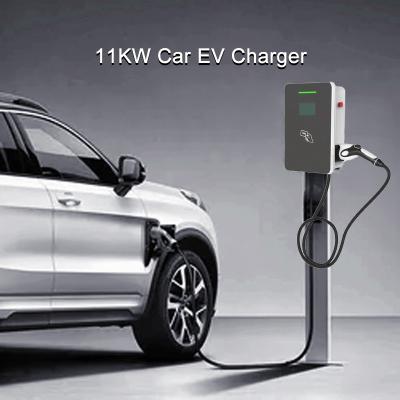 China 11KW Car EV Charger CE Commercial Electric Car Charging Stations for sale
