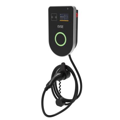 China RFID 7KW Electric Car Charger OCPP1.6 Json Electric Vehicle Charging Pile for sale