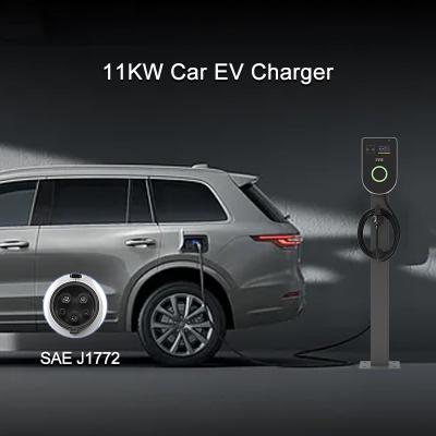 China 60HZ Car EV Charger OCPP1.6 SAE J1772 11KW 3 Phase EV Charger for sale