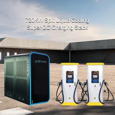 China 720KW Split EV  Super Fast Charger 300-1000VDC Constant Power GPRS Communication for sale