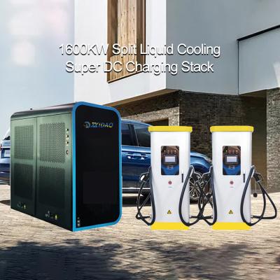 China Split EV Liquid Cooling 1600KW Super DC Fast Charger 600A CAN Commercial for sale
