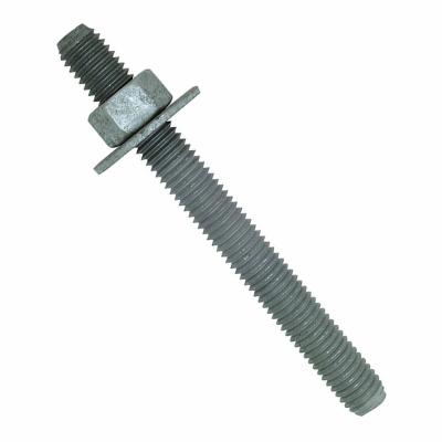 China ASTM A193 B7M 5/8 Inch 3.66m Fully Threaded Rod Hot Dip Galvanized for sale