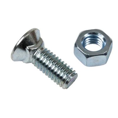 China Zinc Plated Full Thread UNC SAE J429 Grade 8 Plow Bolts Galvanized for sale