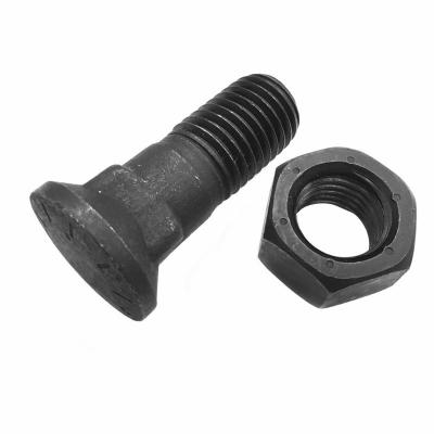 China Black Finish High Tensile Plow Bolts Class 10.9 M16 for sale