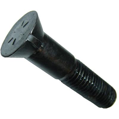 China Thread High Strength Plow Bolts Grade 5 Black 3/4 Inch for sale