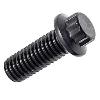 China Grade 8 Hex Flange Bolts for sale