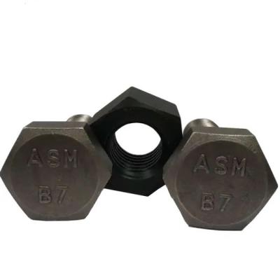 China ASTM A194 2H Heavy Hex Bolts ASTM A193 Grade B7 for sale