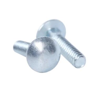 China Class 8.8 Full Thread Square Neck Carriage Bolt Zinc Plated for sale