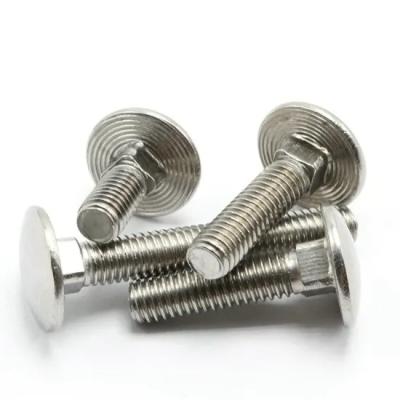 China Stainless Steel 316 Full Thread Square Neck Carriage Bolt A4-80 A193 B8M for sale