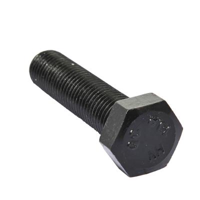 China High Tensile Grade 10.9 Black Hex Head Bolts Full Thread M18 for sale