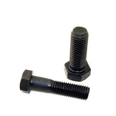 China SAE J429 Grade 8 Black UNF Hex Head Bolts M27 for sale