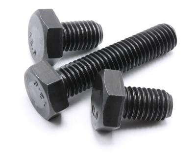 China Hot Forged Class 12.9 40Cr M30 Hex Tap Bolts Alloy Steel Black Oxide for sale