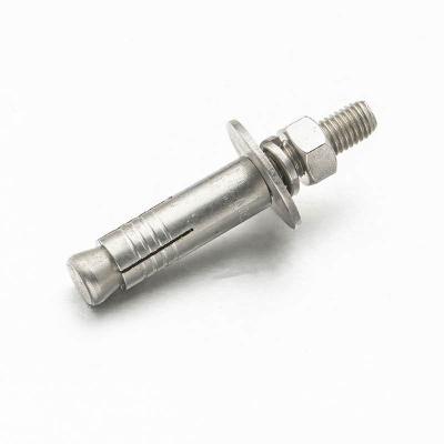 China SS304 Stainless Wedge Anchors Heavy Hex Bolts , Mechanical Expansion Anchors for sale