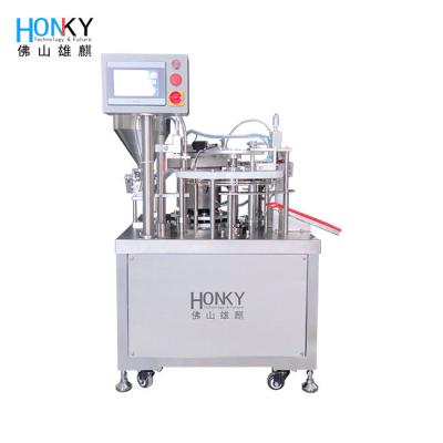 China 3ml Vial Syringe Tube Filling And Capping Machine For Cosmetic Skin Gel for sale