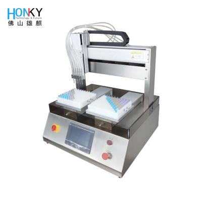 China Desktop Automatic 10ml Vial Liquid Filling Machine With High Precision Filling Pump For The Small Volume Vial Filling for sale