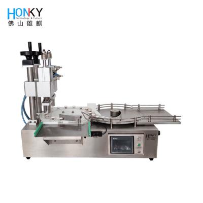 China Desktop 10ml Vial Capping Machine Double Head  For Lyophilization Vial Capping for sale