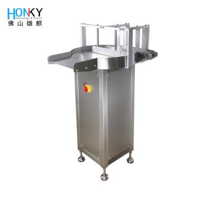 China Automatic Rotary Tables Round Bottle Unscrambler Pet Bottle Feeder Sorting Machine For Filling Packing Machine for sale