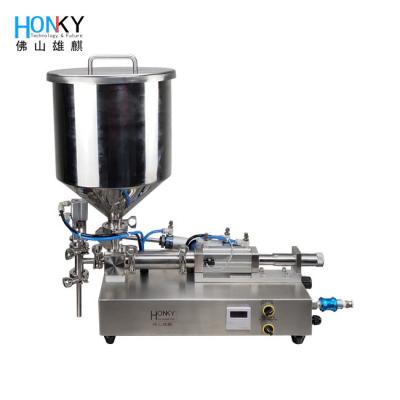 China Desktop SS316 Automatic Paste Filling Machine For Cosmetic Lotion for sale