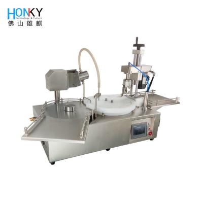 China Desktop Essential Oil Dropper Bottle Filling Capping Machine For Cosmetic for sale